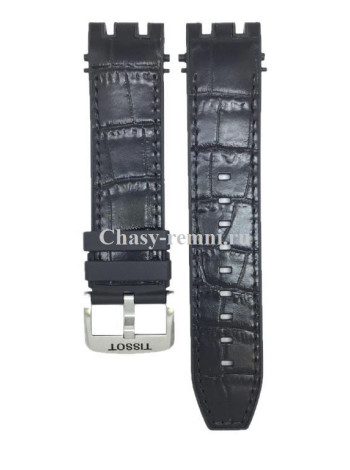 Кожаный с каучуковой подложкой Ремешок Tissot T603044130